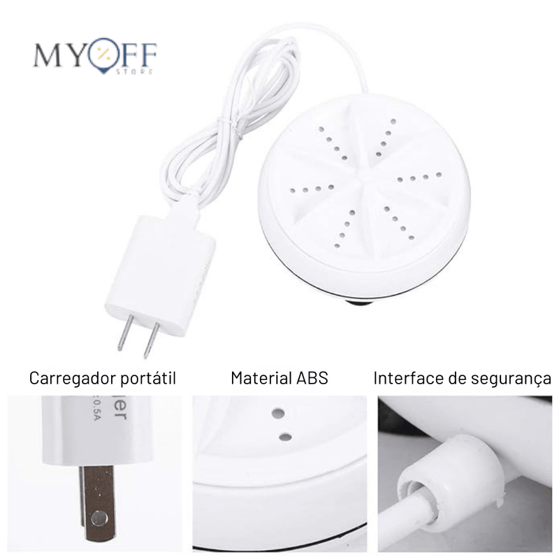 Mini máquina de lavar - Easy Clean™ - MyOff Store