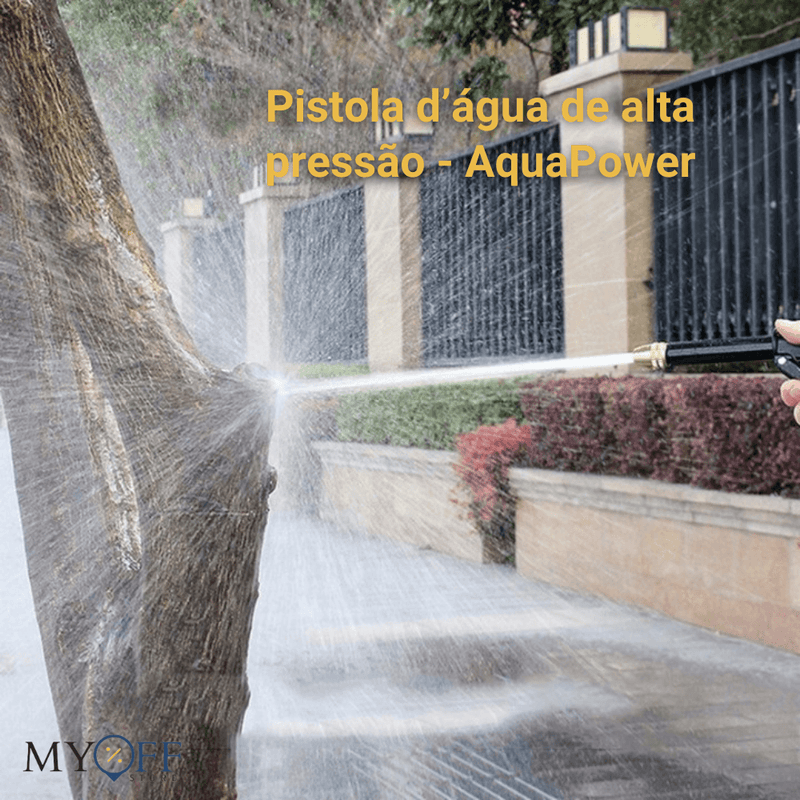 Pistola D'água de Alta Pressão - AquaPower™ - MyOff Store