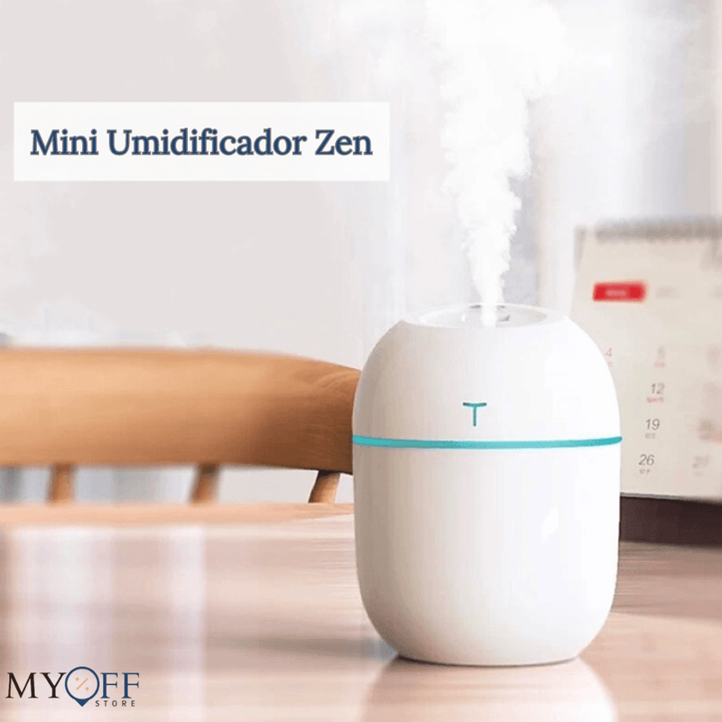 Mini Umidificador Zen - Difusor de aromas - MyOff Store